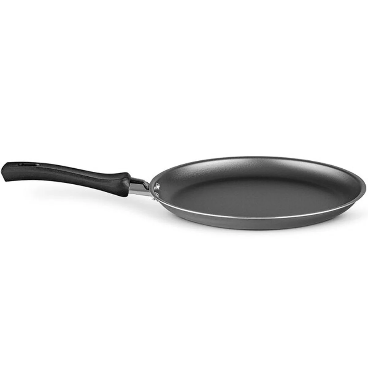 Panquequeira e Tapioqueira MTA Cristal Grafite Alumínio Antiaderente 22cm - AP / MT