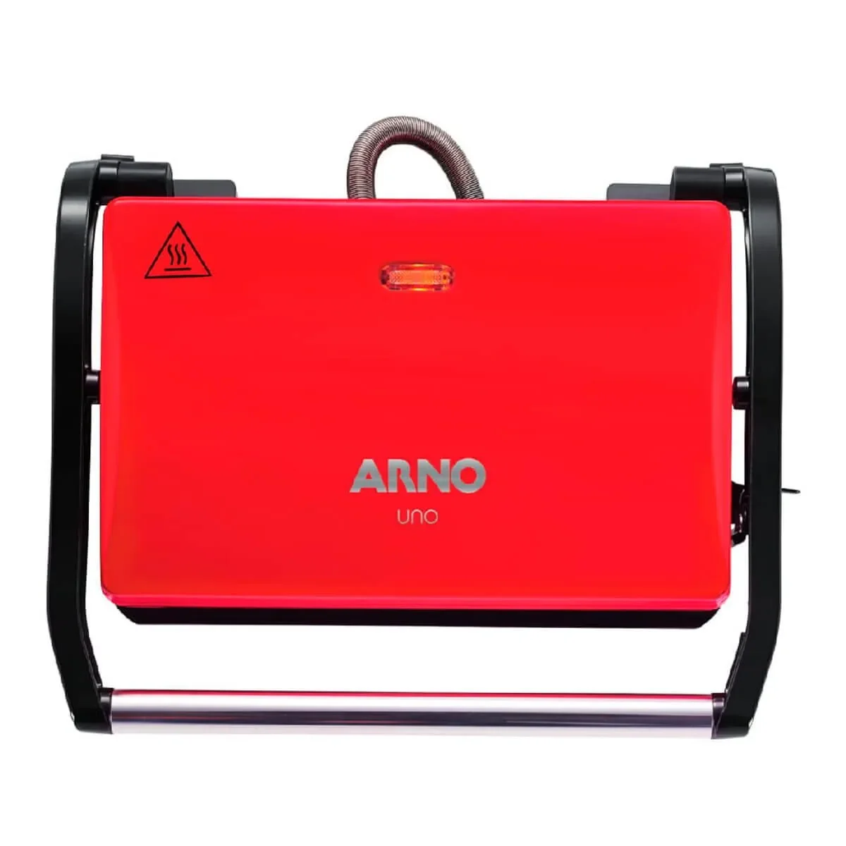 Grill e Sanduicheira Arno Compact Uno Vermelha 760W 127V AP/MT