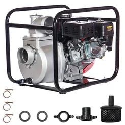 Motobomba Gasolina Autoescorvante Toyama TWP80SX 3" x 3" 6,5 HP AP/MT
