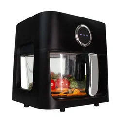Fritadeira Elétrica Air Fryer Mallory Cook Glass 4,5L Cuba de Vidro Temperado 1500W 127V AP/MT