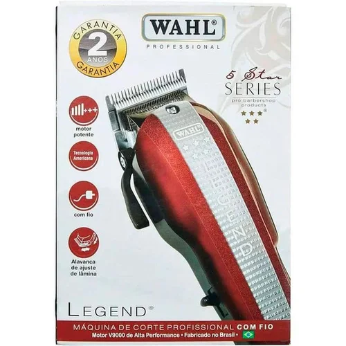 Máquina de Cortar Cabelo Profissional Wahl Legend com Fio 127V 8147-055PA AP/MT