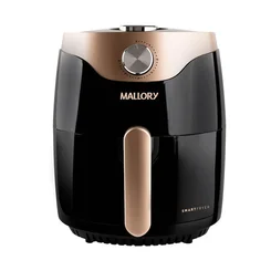 Fritadeira Elétrica Air Fryer Mallory Smart Fryer 3 Litros Preto Cobre 127V AP/MT
