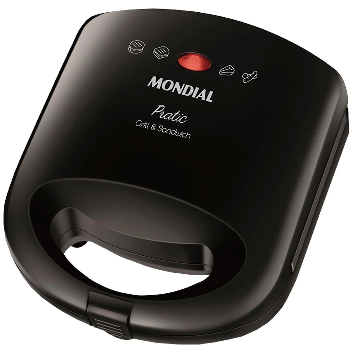 Sanduicheira e Grill Mondial Pratic SN-01 750W 127V Preto AP/MT