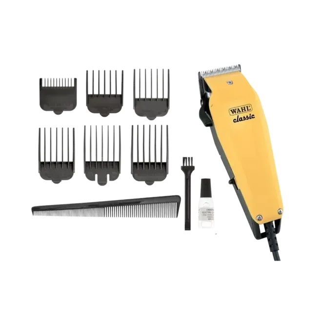 Máquina de Cortar Cabelo Wahl Classic Profissional 6 Pentes 127V AP/MT
