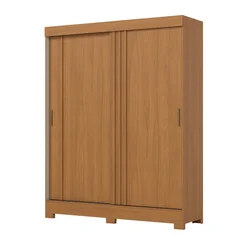 Roupeiro 2 Portas 2 Gavetas Deslizantes B353 Flex – Cinamomo/Off White - Briz