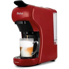 Cafeteira Expresso Philco Multicápsula 3 em 1 PCF19VP Vermelha 127V AP/MT