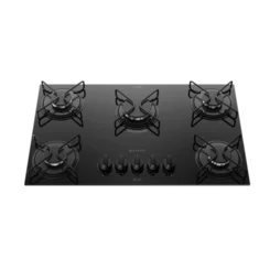Fogão Cooktop 5b Gás Milão Preto Atlas