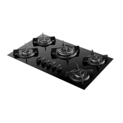 Fogão Cooktop 5B Supreme Preto Dako