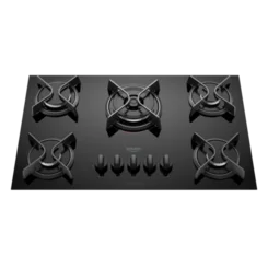 Fogão Cooktop 5B Supreme Preto Dako