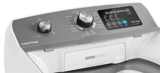 Lavadora Auto Colormaq LCA14KG 127V Branca