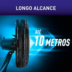 Ventilador de Mesa e Parede Arno X-Treme 6 VE60 40cm 140W 127V Preto - AP / MT