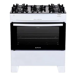 Fogão Atlas Mônaco Top Glass 5 Bocas Branco Bivolt - AP / MT