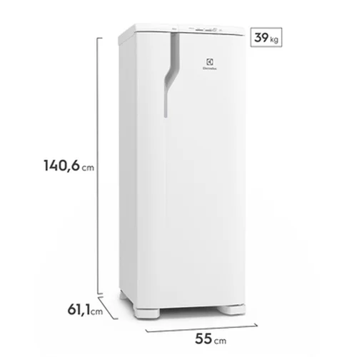 Refrigerador Electrolux Cycle Defrost RE31 240L 1 Porta Branco 127V - AP / MT