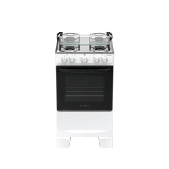 Fogão Atlas Coliseum Plus 4 Bocas Branco Mesa Inox Forno 50L - AP / MT