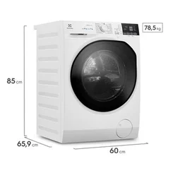 Lava e Seca Electrolux 11Kg Branca Perfect Care Inverter com Água Quente e Vapor LSP11 127V - AP / MT