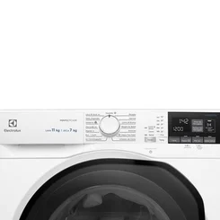 Lava e Seca Electrolux 11Kg Branca Perfect Care Inverter com Água Quente e Vapor LSP11 127V - AP / MT