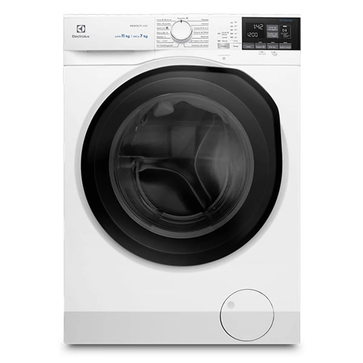 Lava e Seca Electrolux 11Kg Branca Perfect Care Inverter com Água Quente e Vapor LSP11 127V - AP / MT