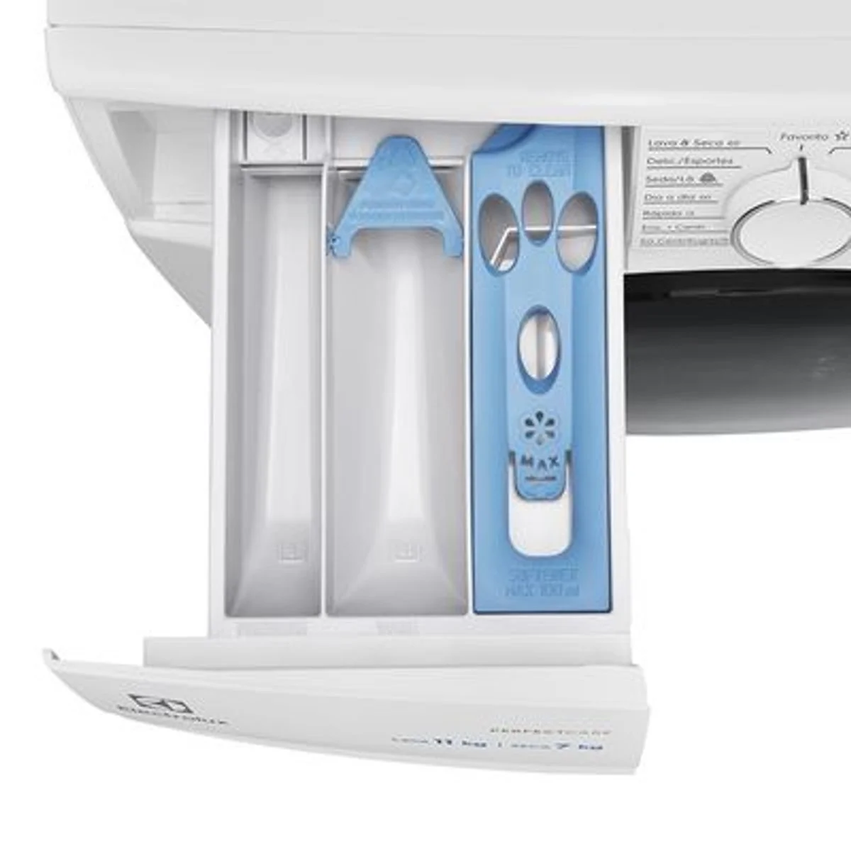 Lava e Seca Electrolux 11Kg Branca Perfect Care Inverter com Água Quente e Vapor LSP11 127V - AP / MT