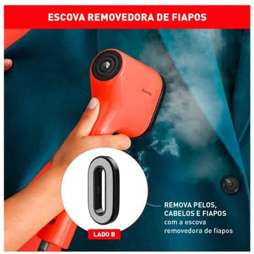 Vaporizador de Roupas Arno Pure Pop Coral HS22 127V - AP / MT