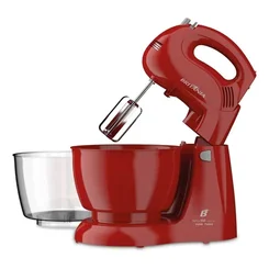 Batedeira Britânia Pérola 550 Cristal Duo Turbo Vermelha 500W 127V - AP / MT