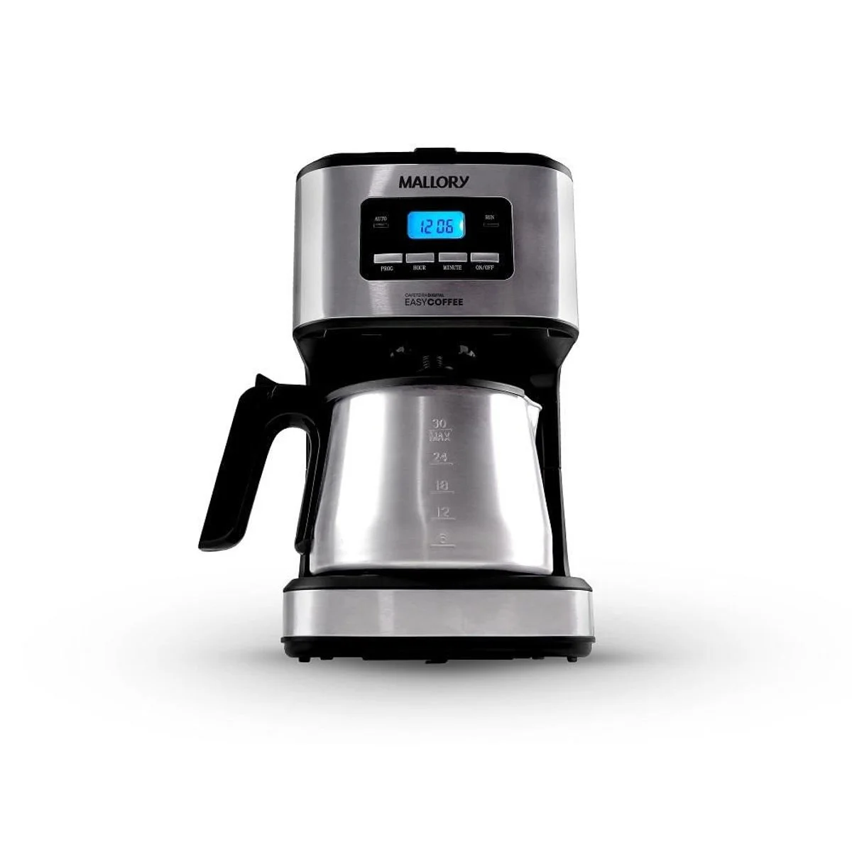Cafeteira Elétrica Mallory Easy Coffee 32 Xícaras Jarra Inox 127V - AP / MT