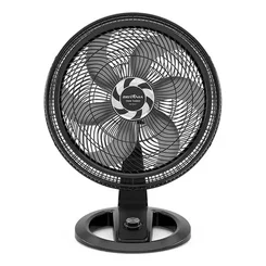 Ventilador Britânia BVT500 Maxx Force 58cm 6 Pás 2 em 1 Mesa e Parede Preto - AP / MT