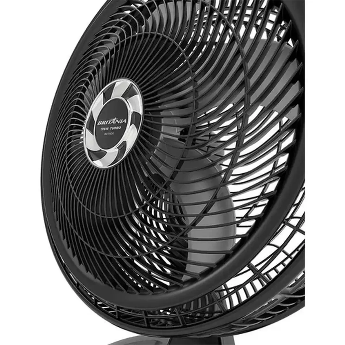Ventilador Britânia BVT500 Maxx Force 58cm 6 Pás 2 em 1 Mesa e Parede Preto - AP / MT