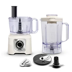 Multiprocessador Arno Multichef 700W 16 Funções MP62 Marfim 110V - AP / MT