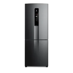 Geladeira Electrolux IB7B Frost Free Inverter 490L AutoSense Inverse Black Inox 127V - AP / MT
