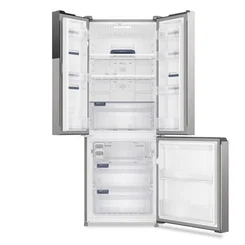 Refrigerador Electrolux Frost Free Inverter 480L Efficient AutoSense 3 Portas Inox Look IM7S 127V - AP / MT