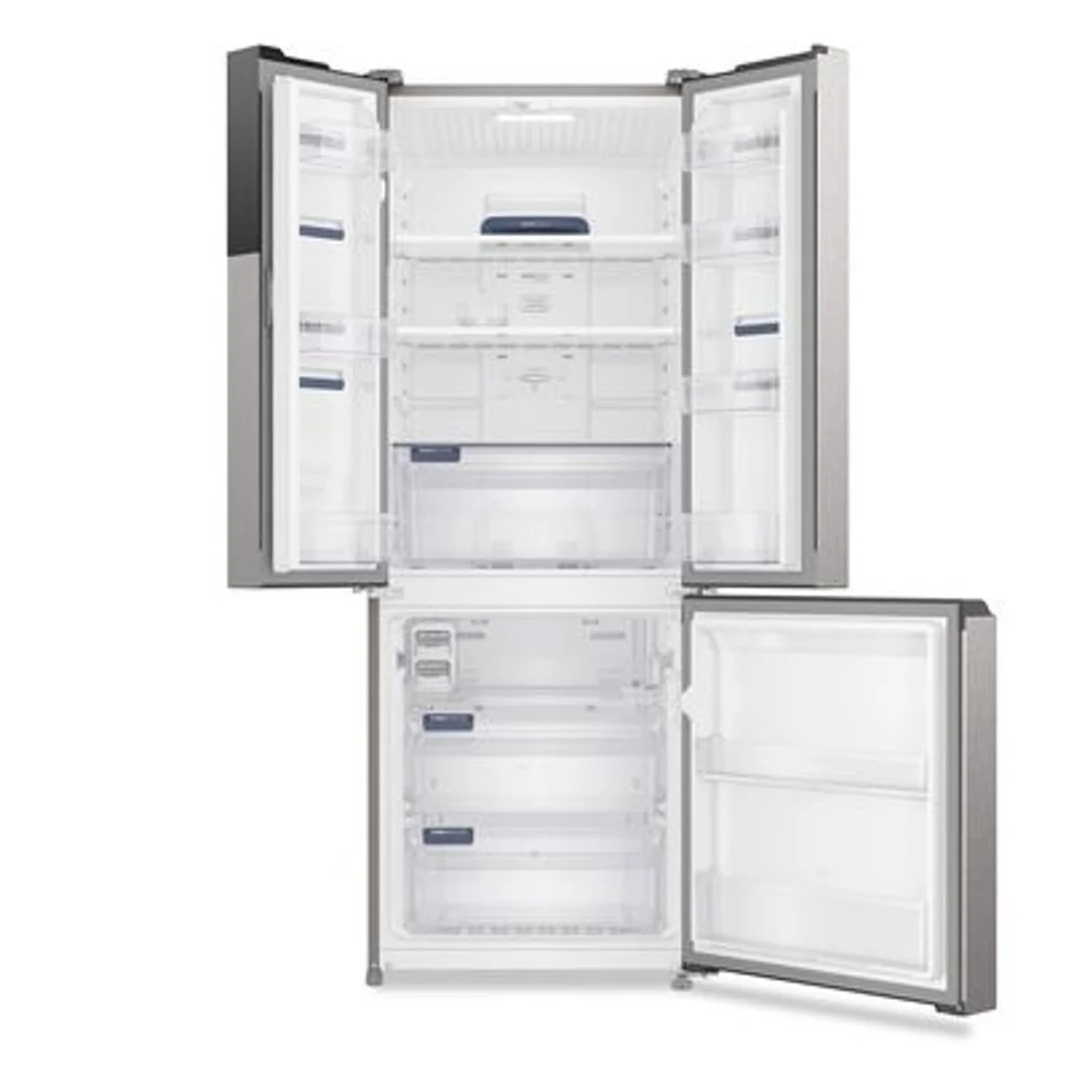 Refrigerador Electrolux Frost Free Inverter 480L Efficient AutoSense 3 Portas Inox Look IM7S 127V - AP / MT