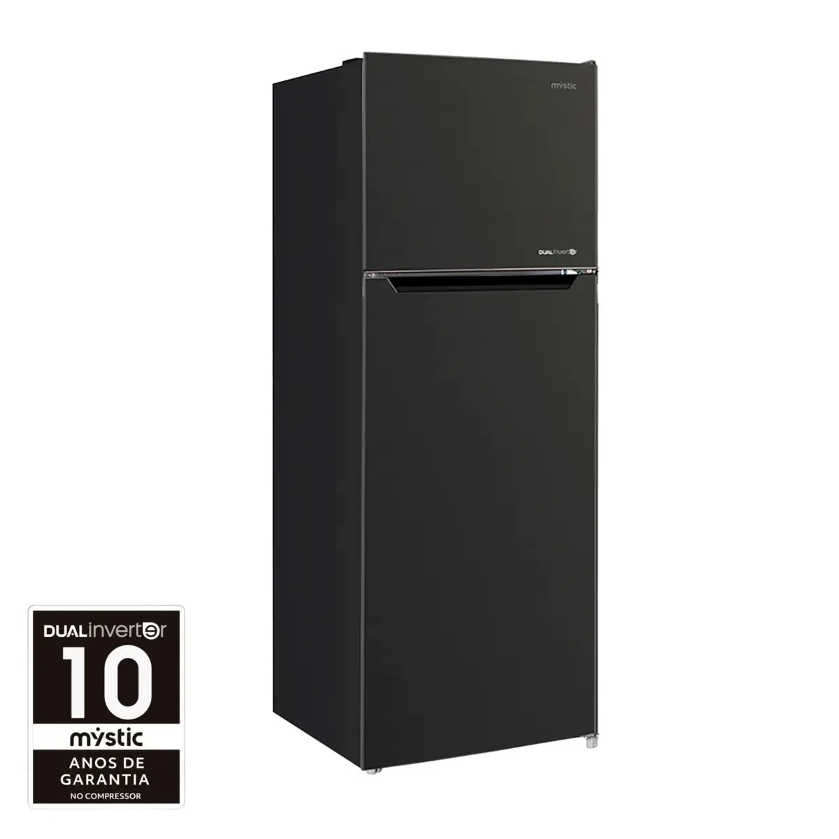 Geladeira Mystic Frost Free Dual Inverter Duplex 349L Inox Mate 127V MY-RF-N358DSSBR - AP / MT