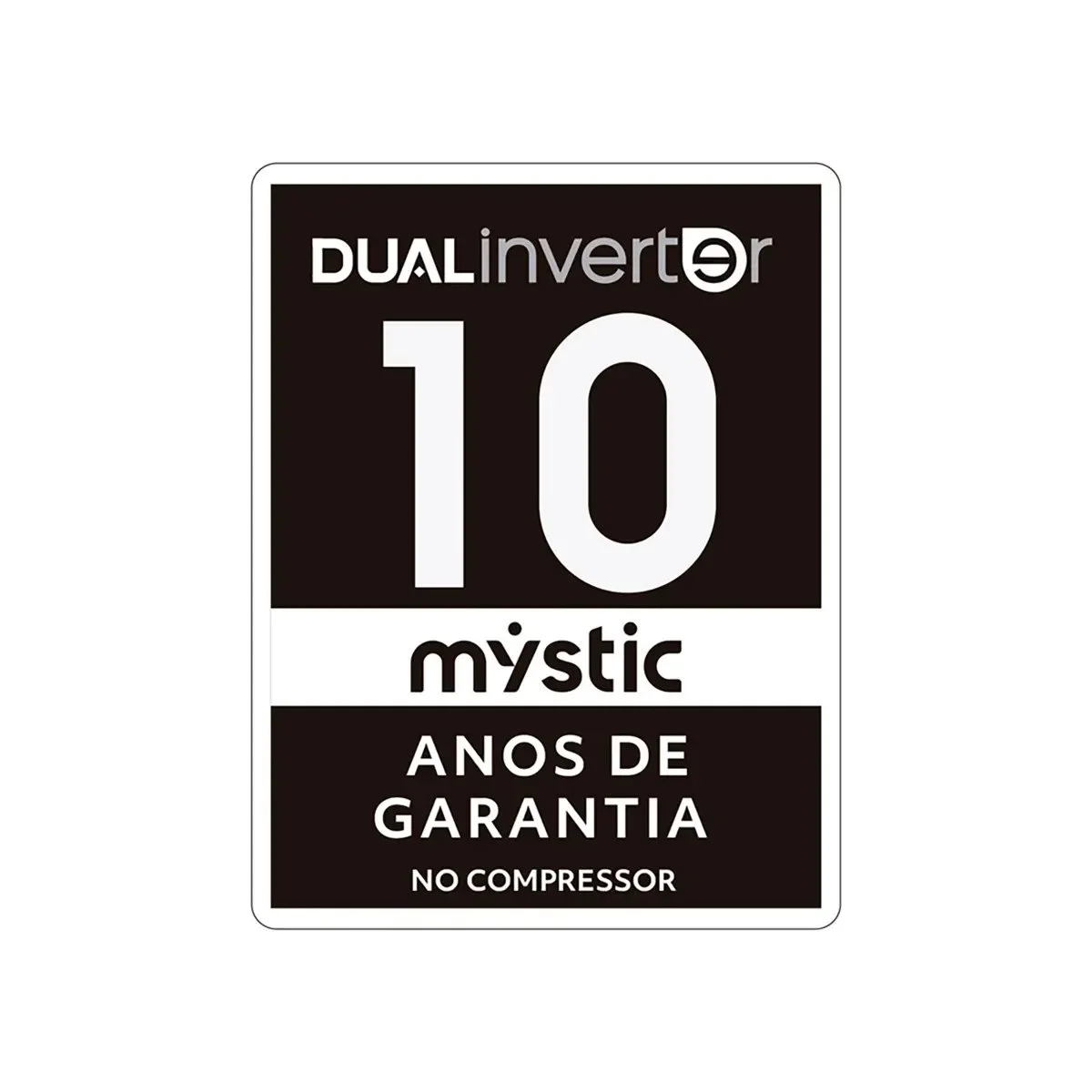 Geladeira Mystic Frost Free Dual Inverter Duplex 349L Inox Mate 127V MY-RF-N358DSSBR - AP / MT