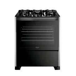 Fogão Dako Magister 5 Bocas Mesa de Vidro Preto Automático - AP / MT