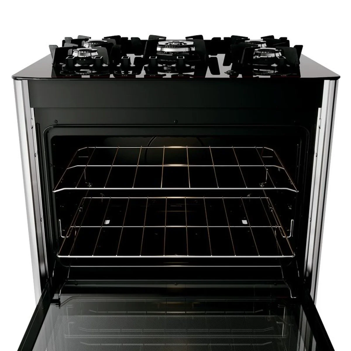 Fogão Dako Magister 5 Bocas Mesa de Vidro Preto Automático - AP / MT