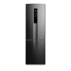 Refrigerador Electrolux Frost Free Inverter 400L Efficient AutoSense Rapid Freeze Inverse Black Inox Look IB6B Bivolt - AP / MT