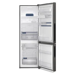 Refrigerador Electrolux Frost Free Inverter 400L Efficient AutoSense Rapid Freeze Inverse Black Inox Look IB6B Bivolt - AP / MT