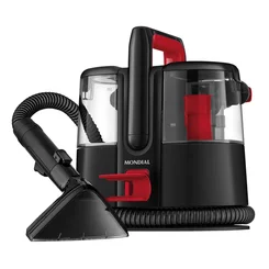Extratora e Higienizadora Portátil Mondial Deep Cleaner I EXP-01-R 1650W 127V Preto e Vermelho - AP / MT