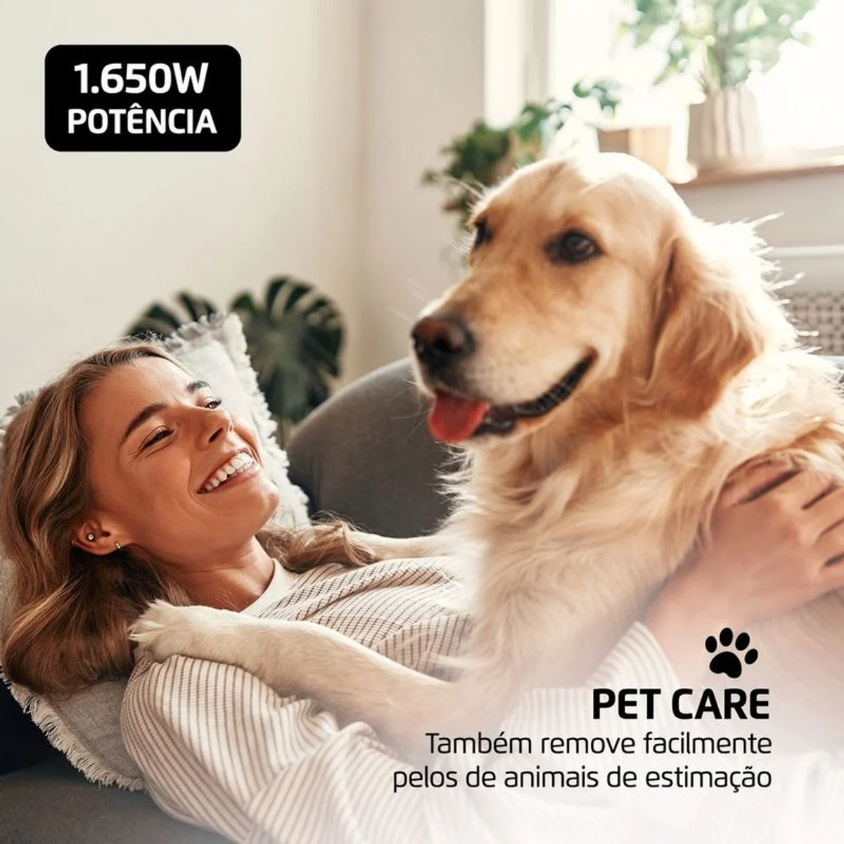 Extratora e Higienizadora Portátil Mondial Deep Cleaner I EXP-01-R 1650W 127V Preto e Vermelho - AP / MT