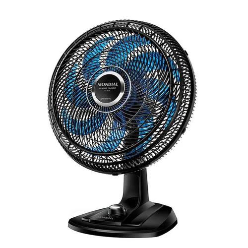 Ventilador de Mesa Mondial Super Turbo VTX-40 Crystal 40cm 8 Pás 127V - AP / MT