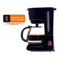 Cafeteira Elétrica Mallory Aroma Plus 18x 127V 750ml Preto - AP / MT