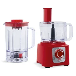 Multiprocessador de Alimentos Arno Multichef Limpa Fácil MP76 700W 3,1L 127V Vermelho - AP / MT