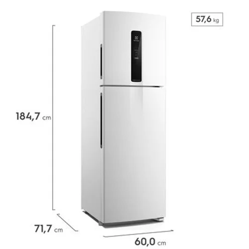 Refrigerador Electrolux Frost Free Inverter 410L Efficient AutoSense Duplex IF46 Branco 127V - AP / MT
