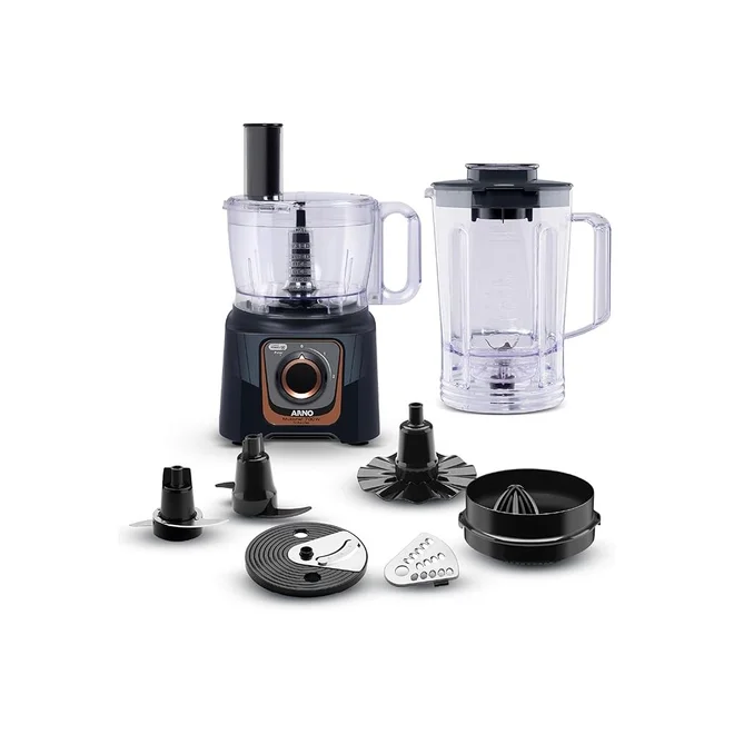 Multiprocessador Arno Multichef MP72 700W 24 Funções Preto 127V - AP / MT
