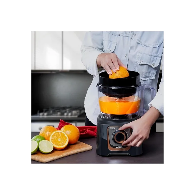 Multiprocessador Arno Multichef MP72 700W 24 Funções Preto 127V - AP / MT