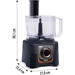 Multiprocessador Arno Multichef MP72 700W 24 Funções Preto 127V - AP / MT