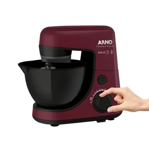 Batedeira Planetária Arno Nova Deluxe SX36 600W 127V Vinho - AP / MT