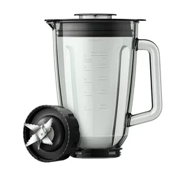 Liquidificador Philips Walita Série 5000 Jarra de Vidro 1200W Preto 2L 127V RI2242/93 - AP / MT