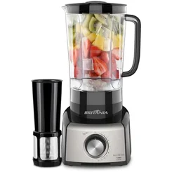 Liquidificador Britânia Pro Maxx 6 BLQ1380P 3L 1200W Inox 127V - AP / MT
