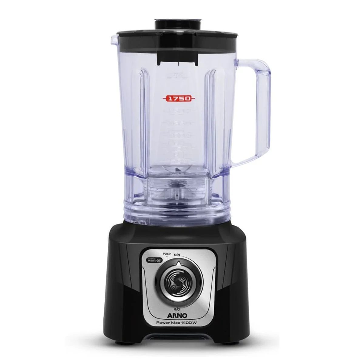 Liquidificador Arno Power Max LN65 3,1L 1400W Comfort Control Preto 127V - AP / MT